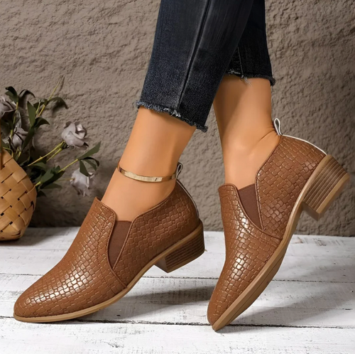 Alexia™ – Zapatos Oxford de Cuero Ortopédicos